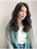 シースルーマッシュミルクティーベージュハンサムショート