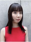 【Vicky指名】お顔周りカット姫カットレイヤー前髪