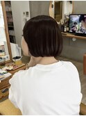 【立町メアリーバイメリー】☆ピンクブラウン×ミニボブ☆