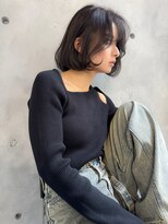 グロウバイニューヨークニューヨーク(Grow by NYNY)&nbsp;【打越】ミディアム×ボブ×ダークグレージュ