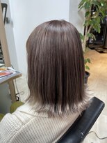 ロンド レグリーズ 立川(Lond leglise)&nbsp;暗めカラー/ショートボブ/マロンベージュ/くすみベージュ/立川