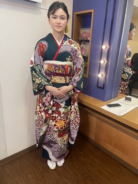 ヴァンセン(vincennes) 着付け ヘアセット 【北品川/白髪染め/ヘナ/着付け/ヘアセット】