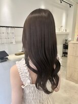ビューバイネオリーブ 用賀店(Beau'r by neolive)&nbsp;黒髪クラゲヘアーオリーブグレー小顔ココアベージュ[用賀]