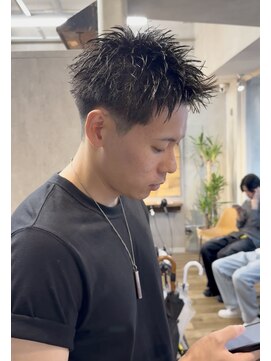 クロト 福岡本店(KUROT) 刈り上げスパイキーショート