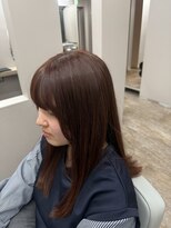 レーヴバイリコ 三軒茶屋(Reve by liko)&nbsp;コーラルオレンジ/ダブルカラー/髪質改善/インナーカラー