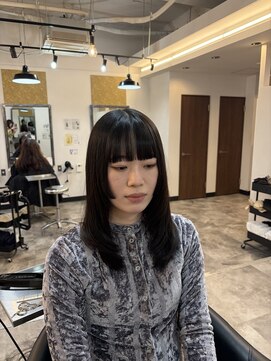ヘアリゾートエーアイ 浅草店(hair resort Ai) 姫カット＋ハッシュレイヤーカット