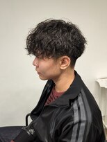 ニアウ 伊勢崎連取店(Niau)&nbsp;刈り上げマッシュ波巻きスパイラルパーマシャドウパーマ