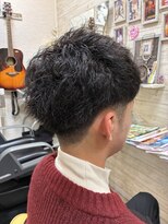 美容室 フレンズ メンズパーマ