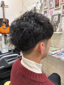 美容室 フレンズ メンズパーマ