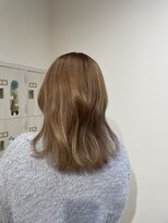 パプスドコワフュール 甲子園口店(Pap's de coiffeur)&nbsp;西宮美容室/甲子園口美容室/パプス甲子園口/ハニーベージュ