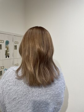 パプスドコワフュール 甲子園口店(Pap's de coiffeur) 西宮美容室/甲子園口美容室/パプス甲子園口/ハニーベージュ