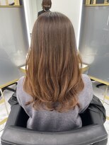 ジュイル シブヤ(JEWIL SHIBUYA) 韓国風巻き/マロンベージュ/ラベンダーミルクティー