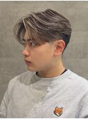 コントラストハイライト　センターパート
