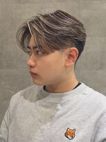 ノヴァ 天王寺(NOVA)&nbsp;コントラストハイライト　センターパート