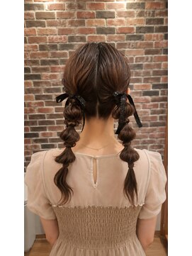 ラメール アヴェダ 西武秋田店(La Melu AVEDA) 大人気アレンジで大人かわいく！