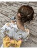 浴衣用ヘアセットのみ ¥4400