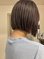ノラキチジョウジ(NORA KICHIJOJI)&nbsp;細めハイライトコントラストハイライト切りっぱなしボブ吉祥寺