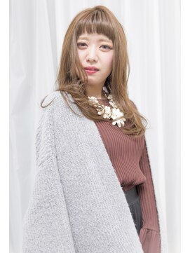 モカ ヘアーデザイン(moca HAIR DESIGN) 透けるヌーディカラー