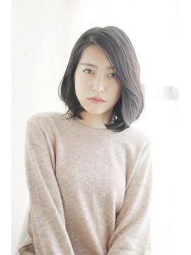 トランクイル サフリック(TRAN9UIL safric) 20代30代40代 やさしい美形ボブ【烏丸】#486