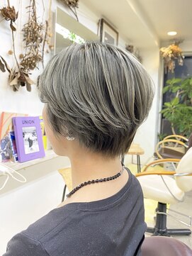 リブロ 三軒茶屋(LIBRO) グレージュバレイヤージュショート