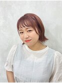 ピンクベージュカラー