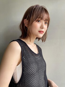 ミンクス 銀座店(MINX) ハイトーン×外ハネボブ