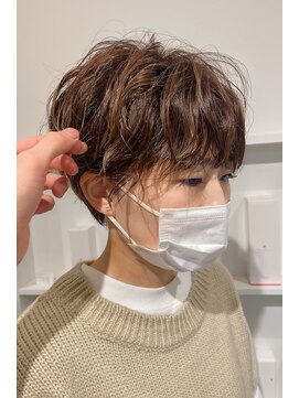 キオン(kyon) 【kyon】ニュアンスパーマ　マッシュショート