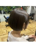 ◎ツヤマットカラーのミニボブ◎