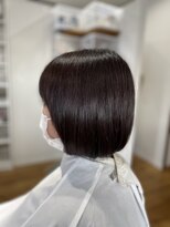 オフ ヘアサロン(OFF Hair salon)&nbsp;ラベンダーブラウンボブ
