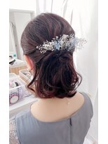 アマレット 東京駅八重洲店(amaretto)&nbsp;ゆるふわハーフアップ