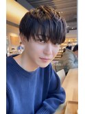 髪型　メンズ　ショート　爽やか　刈り上げ　マッシュ