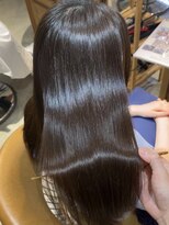 ロンド シャルム 吉祥寺(Lond charme)&nbsp;グレージュカラー 美髪矯正 ストレート 吉祥寺