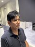 【清潔感アップ】　メンズカット+オーガニックハーブカラー