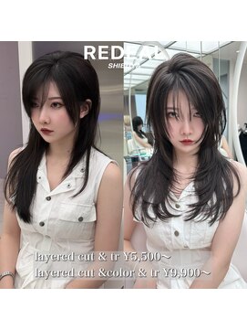 レディアル 渋谷(REDEAL) ワンホンヘア/韓国ヘア/前髪[レイヤーカット/渋谷]