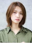 ★着物メルティカラー似合わせカットウェーブミディアムレイヤー