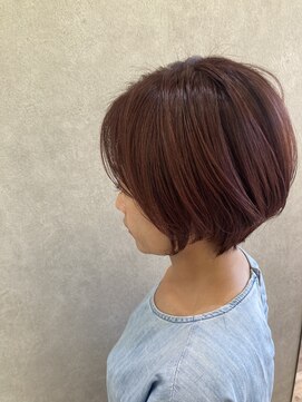 ラブズラフズ 下上津役店 (Loves Laughs) ピンク×ショート