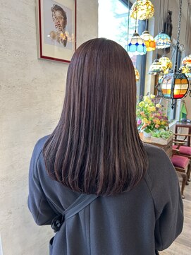 フェイバー 警固店(FAVOR) ピンクブラウン/ピンクラベンダー/髪質改善/オージュア/縮毛矯正