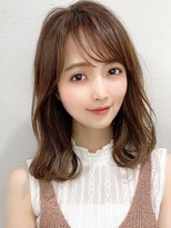 シルクレイ 新宿店(Silk-lei)&nbsp;大人可愛いミディアム/ふんわりカール/ショコラアッシュ新宿