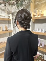 トリコ ショップアンドヘアサロン(tricot shop hair salon) ゆるふわヘアセット♪yu