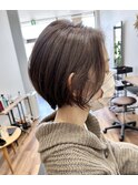 えりあしスッキリショートボブ