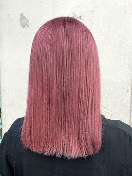 ミリィバイアヤラ 船橋店(MIRYI by ayala) 【RYOYA】ブリーチカラー/くすみピンク