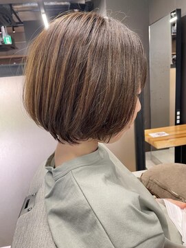 ナナ なかもず店(nana) ナチュラルショートボブ