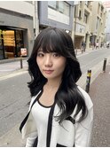 ☆韓国ヘア☆コリアンスタイル☆黒上ロング☆久留米☆