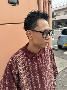 ライリー(riley) スパイキーショート×イージーパーマ　[岡崎/イージーパーマ]