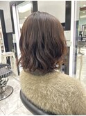 コテ巻きパーマ/デジタルパーマ/伸ばしかけロブ/ボブパーマ