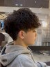 【アキモト限定】メンズカット×デザインパーマ　￥14,300→￥11,000