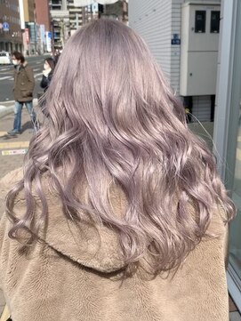 ラグーン(LAGOON) ホワイトミルクティーベージュ/バレイヤージュ/ケアブリーチ