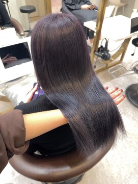 ロンド レア 天神大名店(Lond Le’a) ホワイトブロンド/イメチェンヘアスタイル/髪質改善/ラベンダー