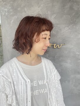 スロウヘアシェア(slow hair×share) ボブパーマ/城東区美容室
