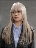 ブリーチ1回で出来るホワイトブロンド